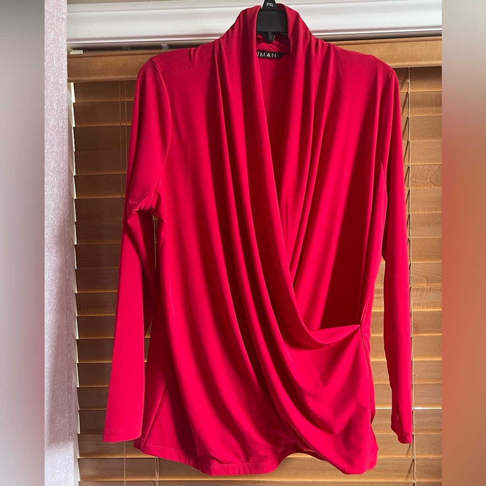 Iman Blouse Red Size XL
